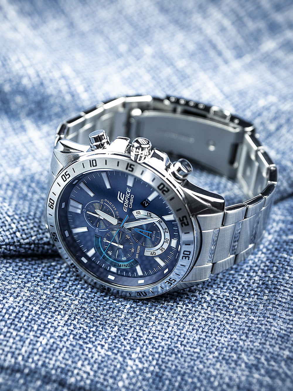 Casio EFV-620D-2AVUEF Edifice vyriškas laikrodis 49mm 10ATM