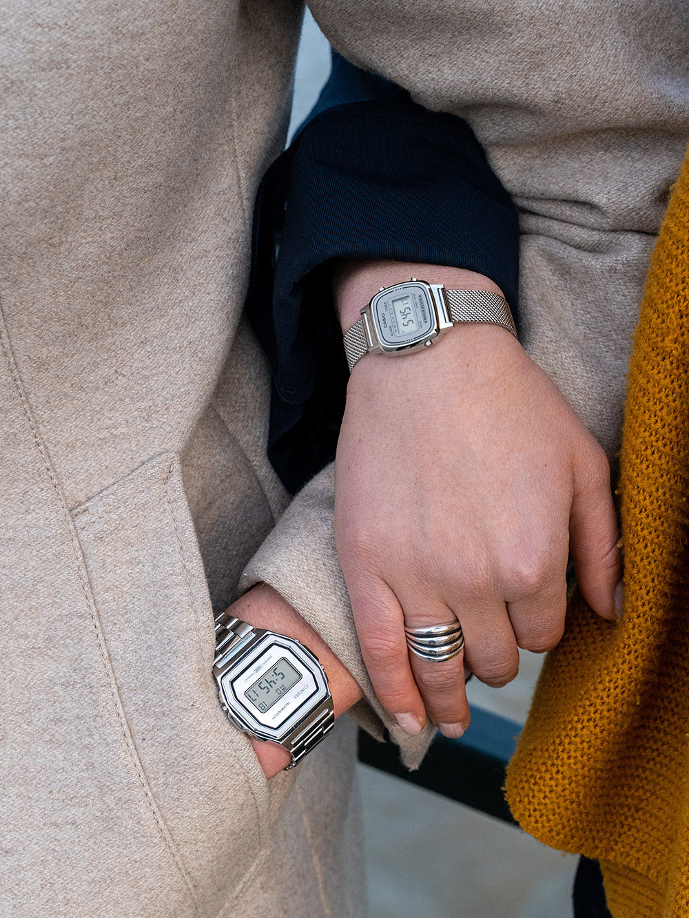 Casio LA670WEM-7EF Vintage Mini moteriškas laikrodis 25mm