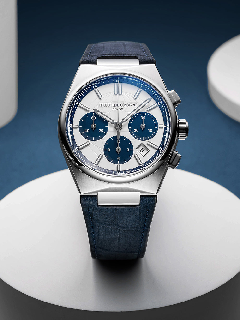 Frederique Constant FC-391WN4NH6 Highlife Chronograph Automatic vyriškas laikrodis