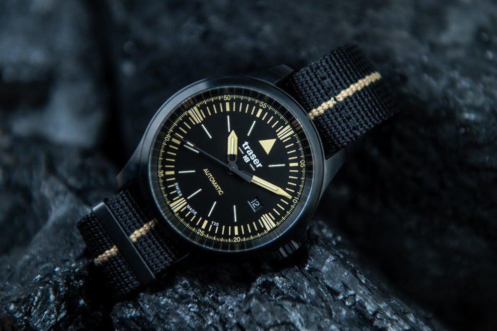 Traser 110755 P67 Officer Automatic vyriškas laikrodis 45mm 10ATM