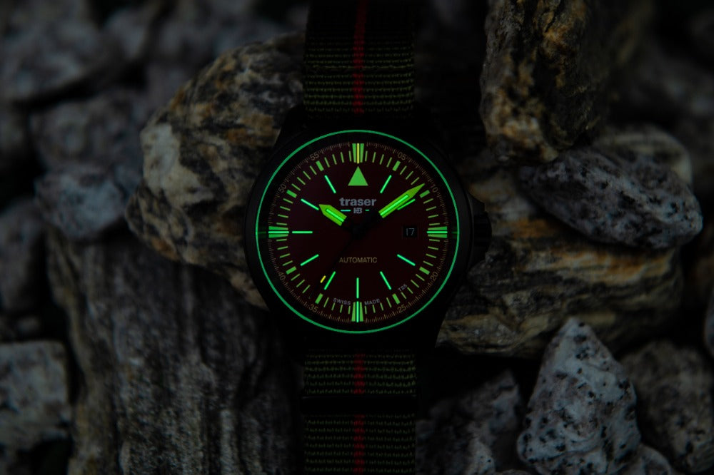 Traser 100757 P67 Officer Automatic vyriškas laikrodis 45mm 10ATM