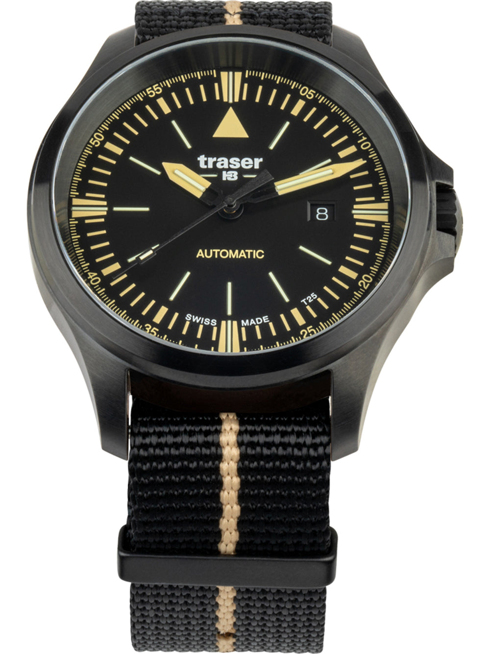 Traser 110755 P67 Officer Automatic vyriškas laikrodis 45mm 10ATM