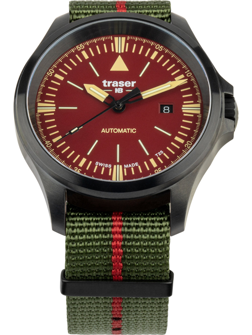 Traser 100757 P67 Officer Automatic vyriškas laikrodis 45mm 10ATM