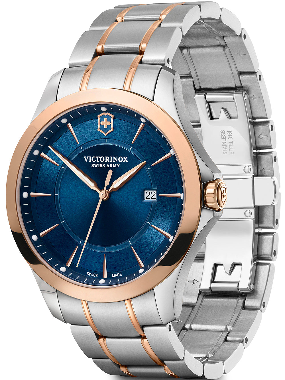 Victorinox 241911 Alliance vyriškas laikrodis 40mm 10ATM