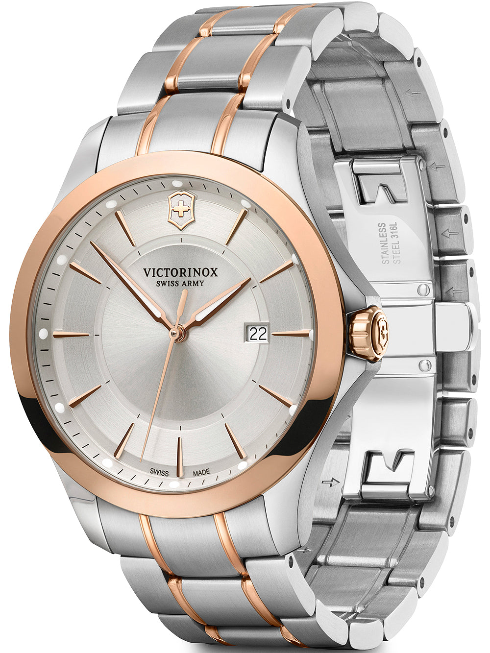 Victorinox 241912 Alliance vyriškas laikrodis 40mm 10ATM