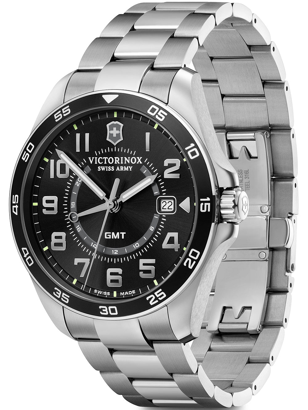 Victorinox 241930 Field Force GMT vyriškas laikrodis 42mm 10ATM