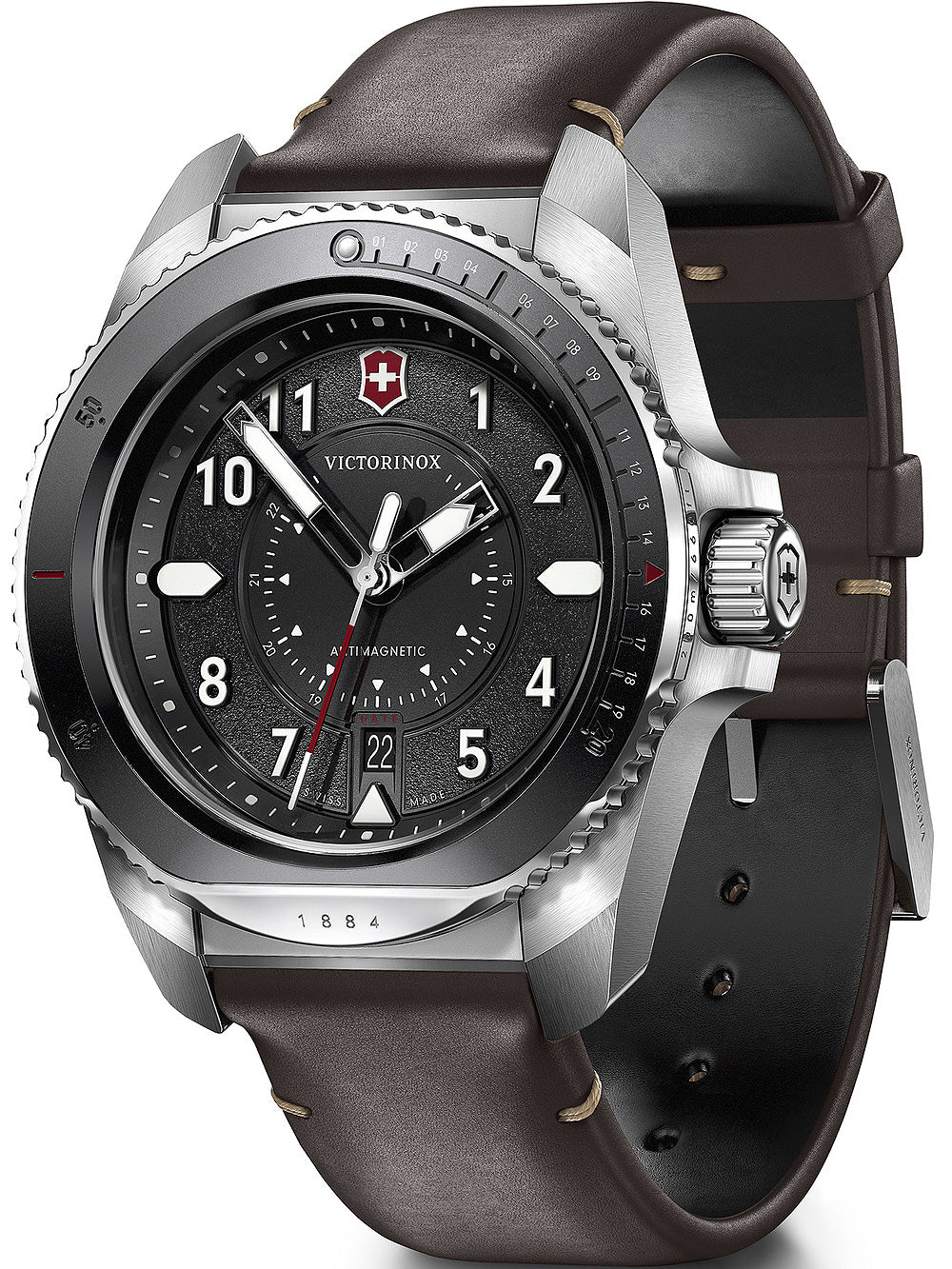 Victorinox 241976.1 Journey 1884 vyriškas laikrodis 43mm 20ATM