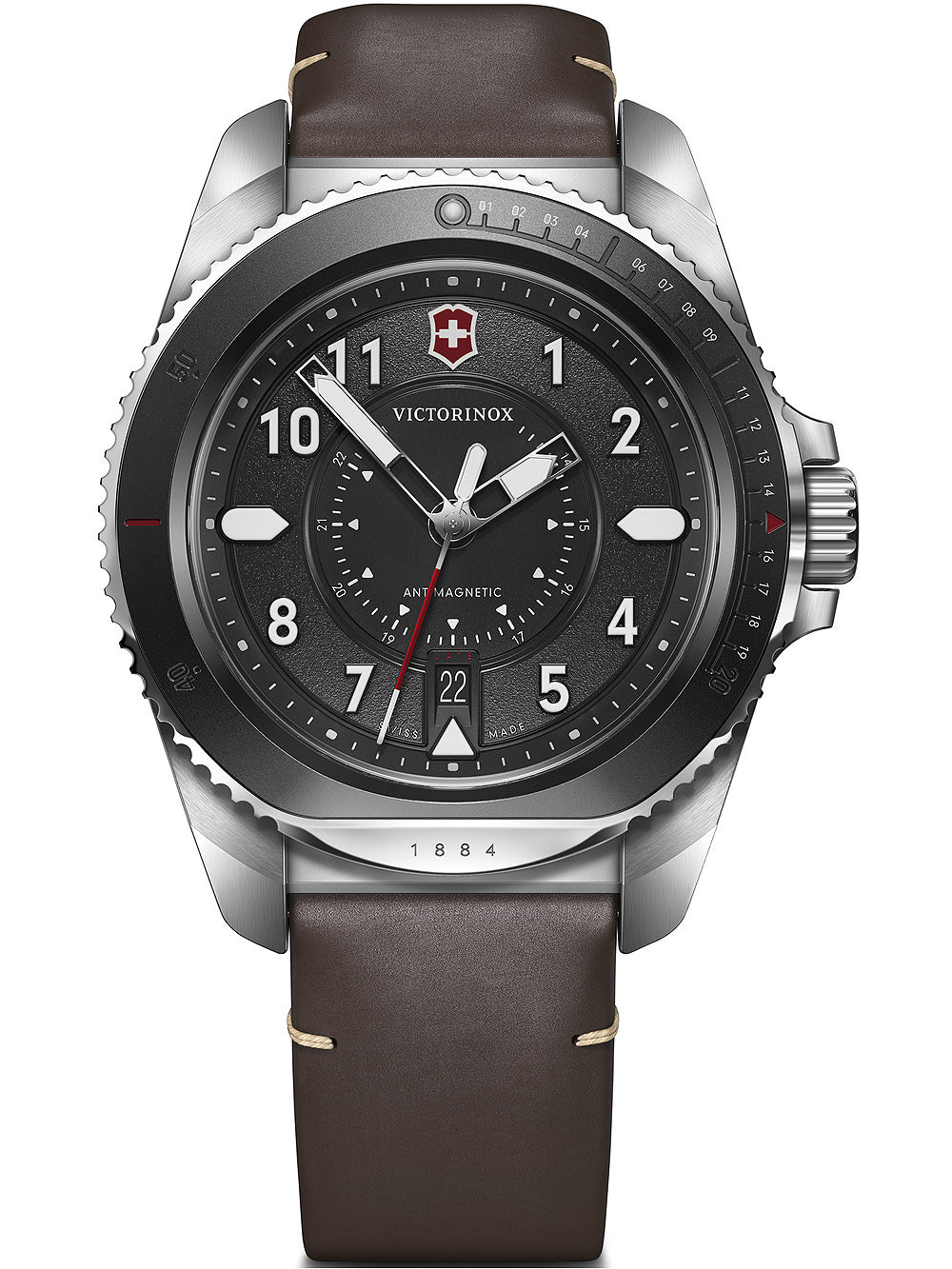 Victorinox 241976.1 Journey 1884 vyriškas laikrodis 43mm 20ATM