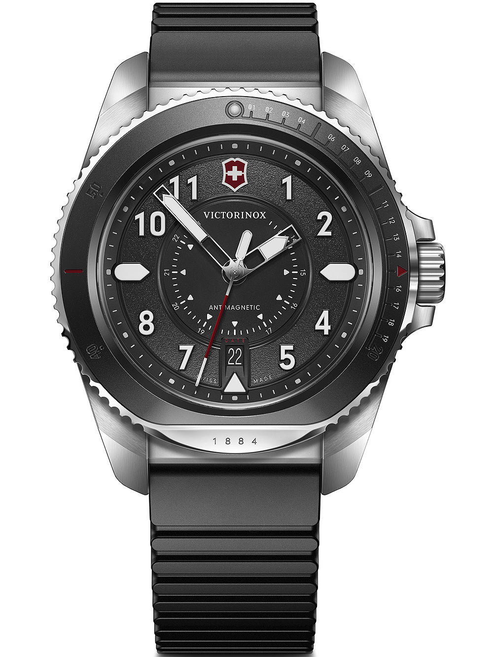 Victorinox 241976.1 Journey 1884 vyriškas laikrodis 43mm 20ATM