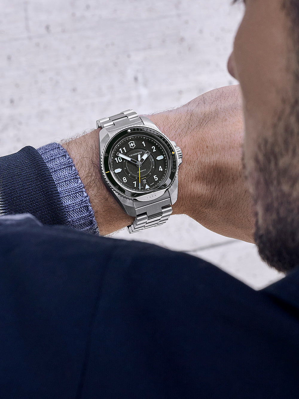 Victorinox 241981 Journey 1884 Automatic vyriškas laikrodis 43mm 20ATM