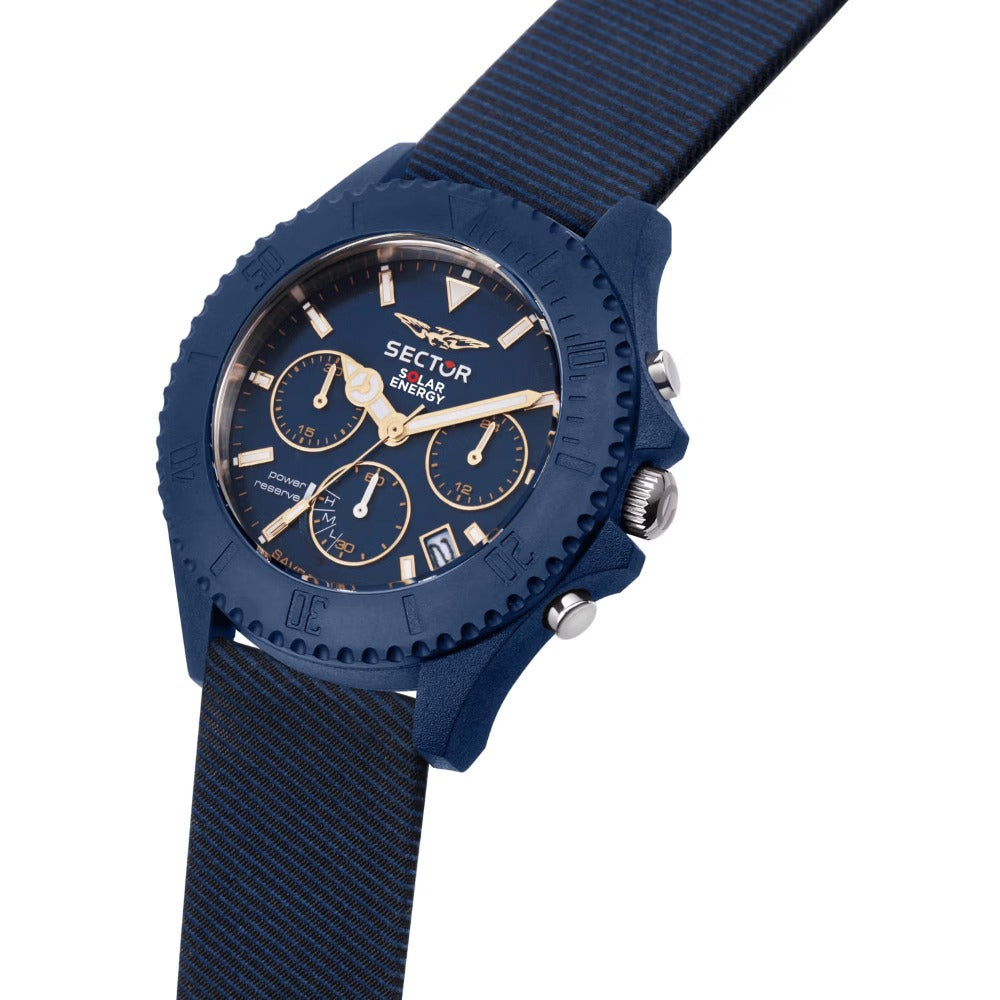 Sector R3271739001 Save the Ocean Chronograph vyriškas laikrodis 44mm