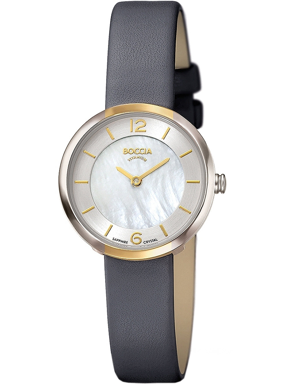 Boccia 3266-04 moteriškas laikrodis Titanium 28mm 5ATM