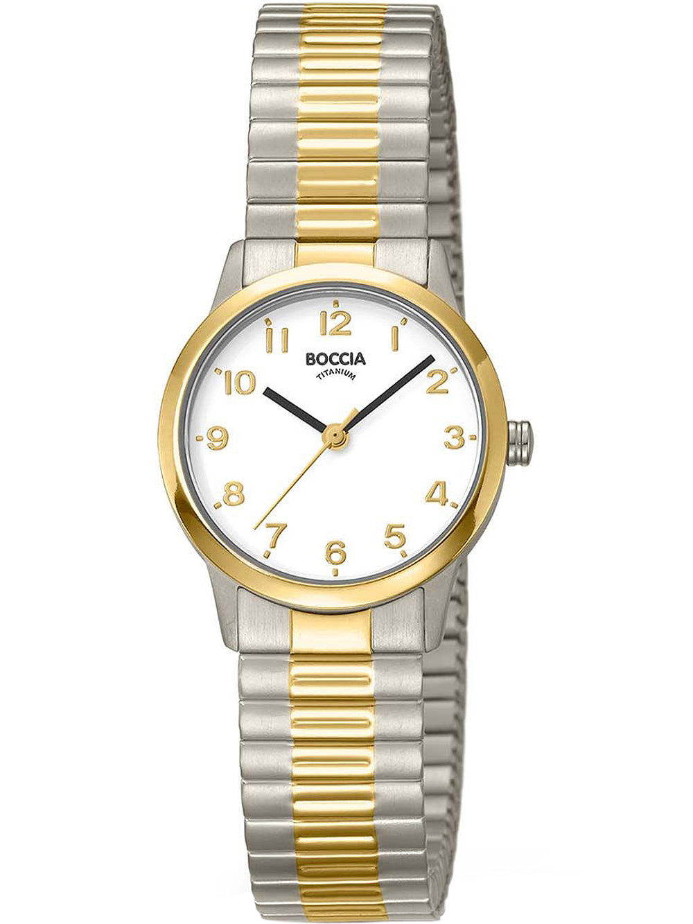 Boccia 3318-03 moteriškas laikrodis Zugband Titanium 27mm 5ATM