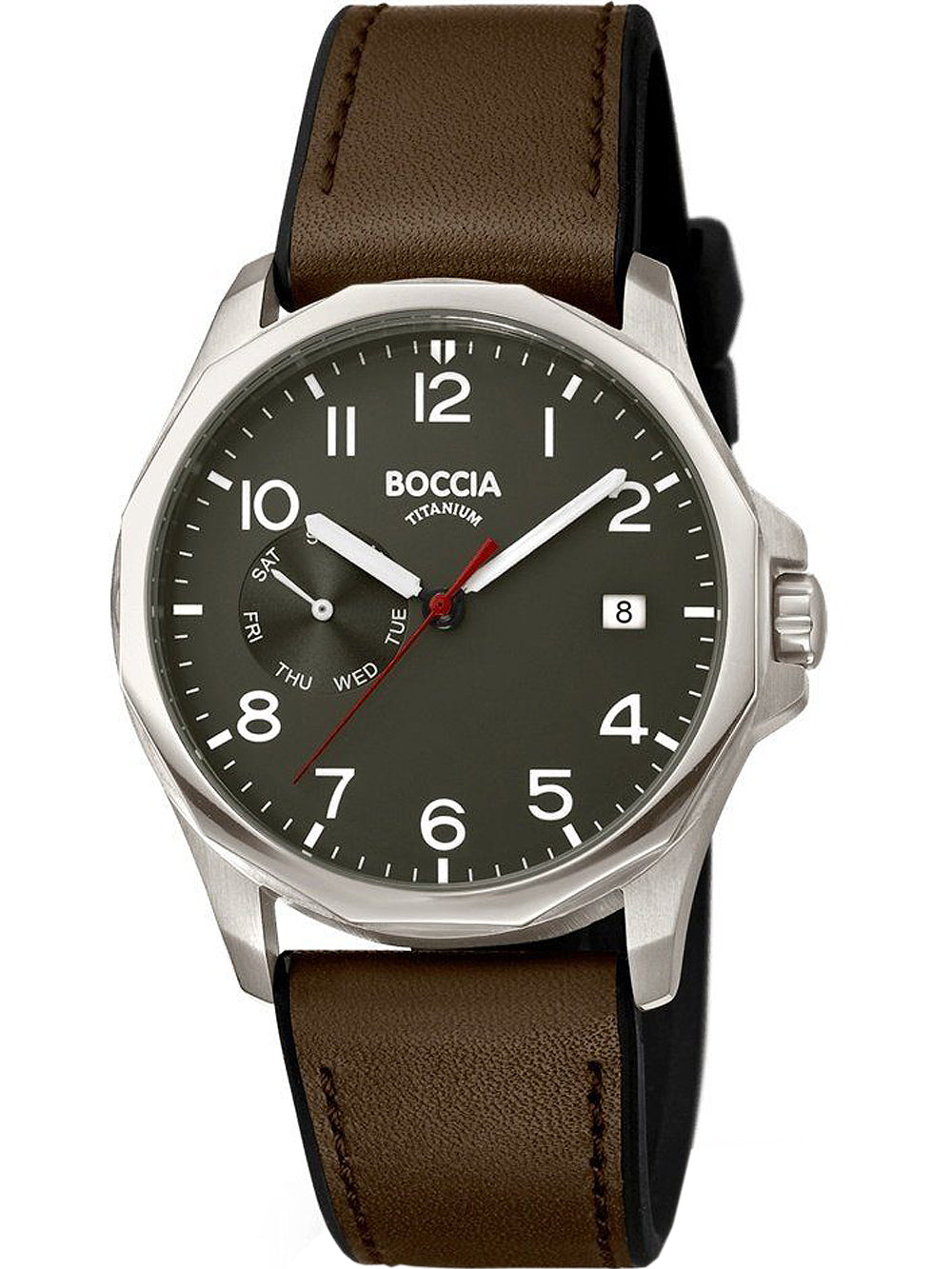 Boccia 3644-01 vyriškas laikrodis titanium 40mm 10ATM