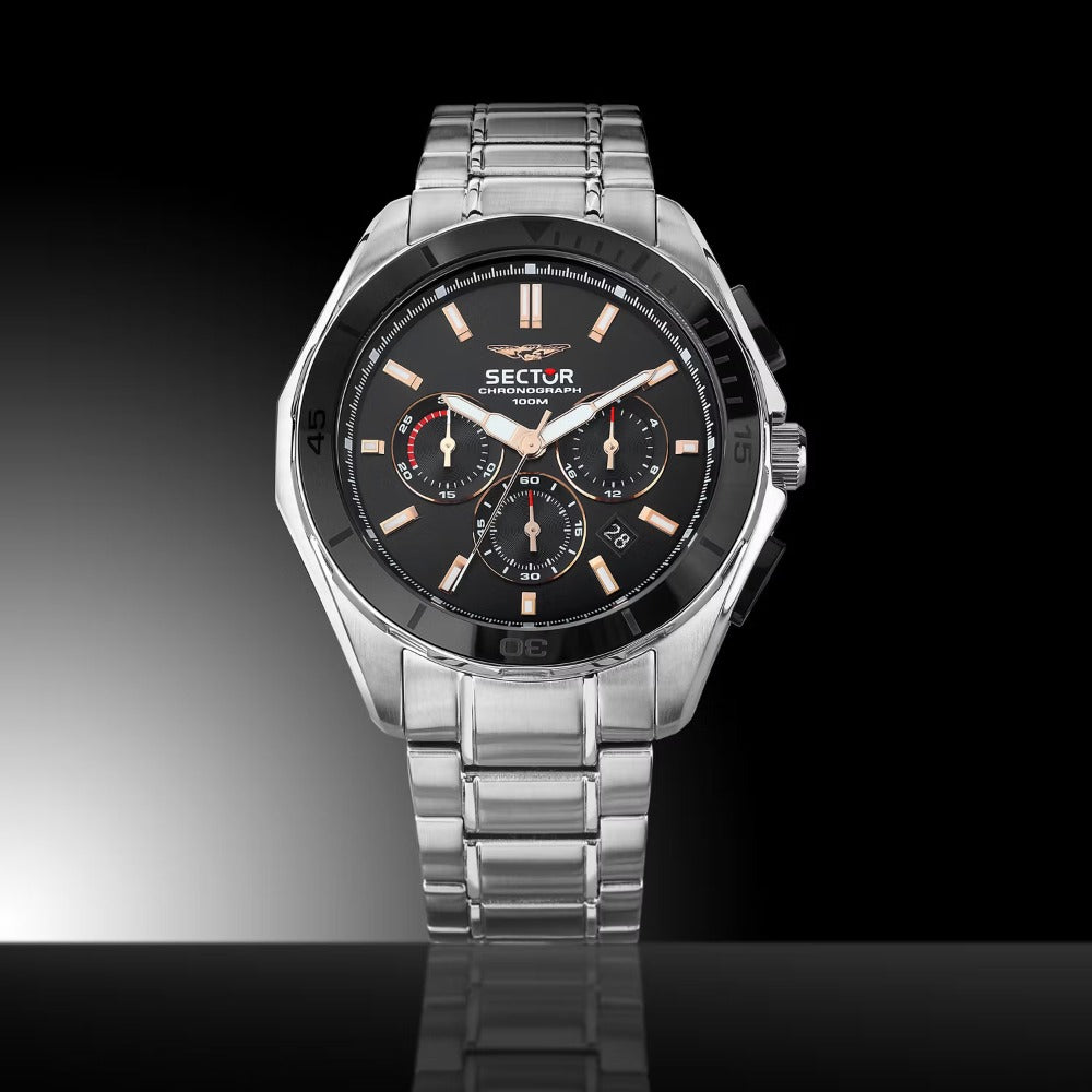 Sector R3273636001 Serie 790 Chronograph vyriškas laikrodis 42mm 10ATM