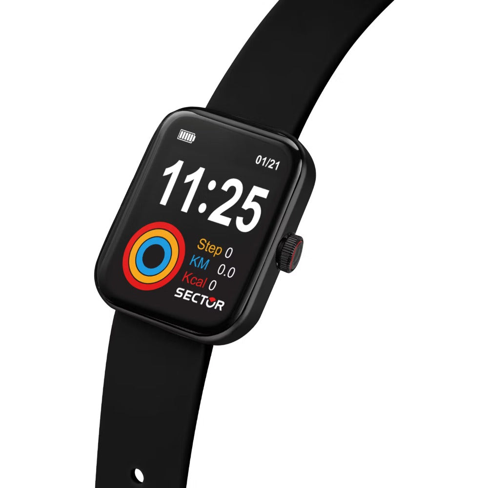 Sector R3251282008 S-03 Unisex laikrodis Smartlaikrodis Set 38mm