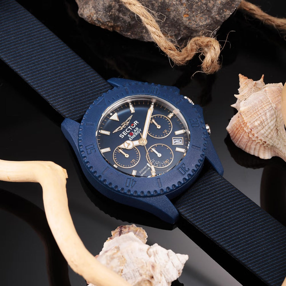 Sector R3271739001 Save the Ocean Chronograph vyriškas laikrodis 44mm