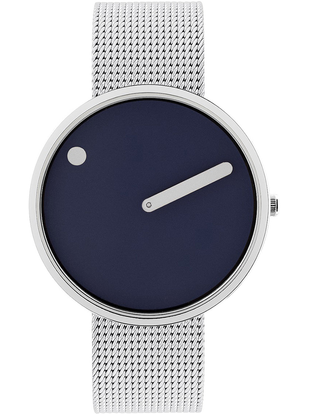 PICTO 43393-0820 Unisex laikrodis Midnight Blue 40mm 5ATM