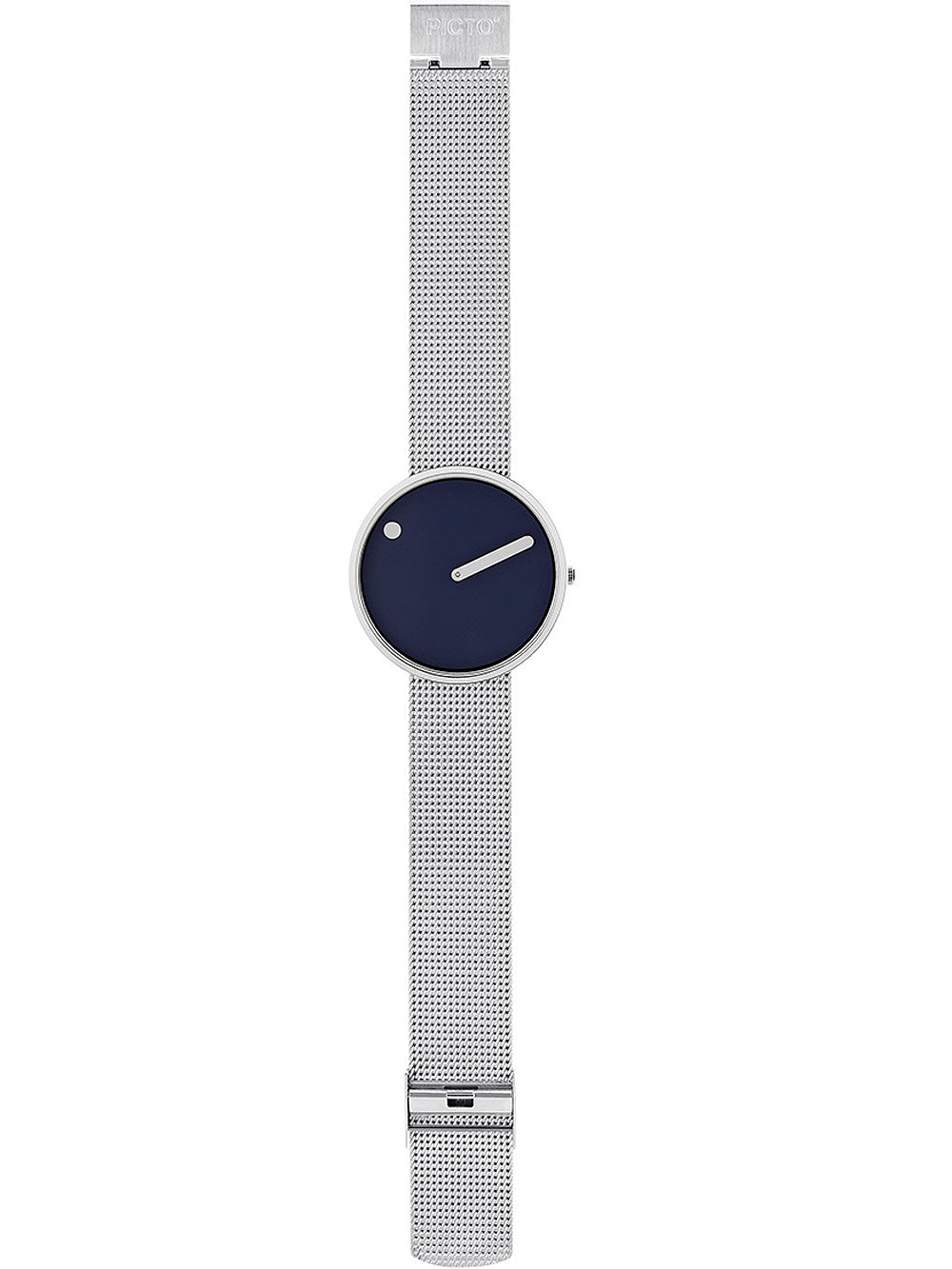 PICTO 43393-0820 Unisex laikrodis Midnight Blue 40mm 5ATM