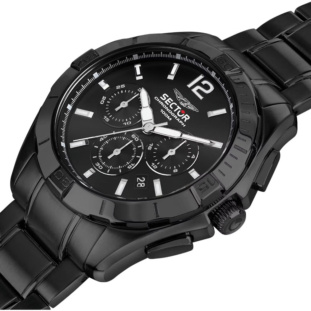 Sector R3273636002 Serie 790 Chronograph vyriškas laikrodis 42mm 10ATM