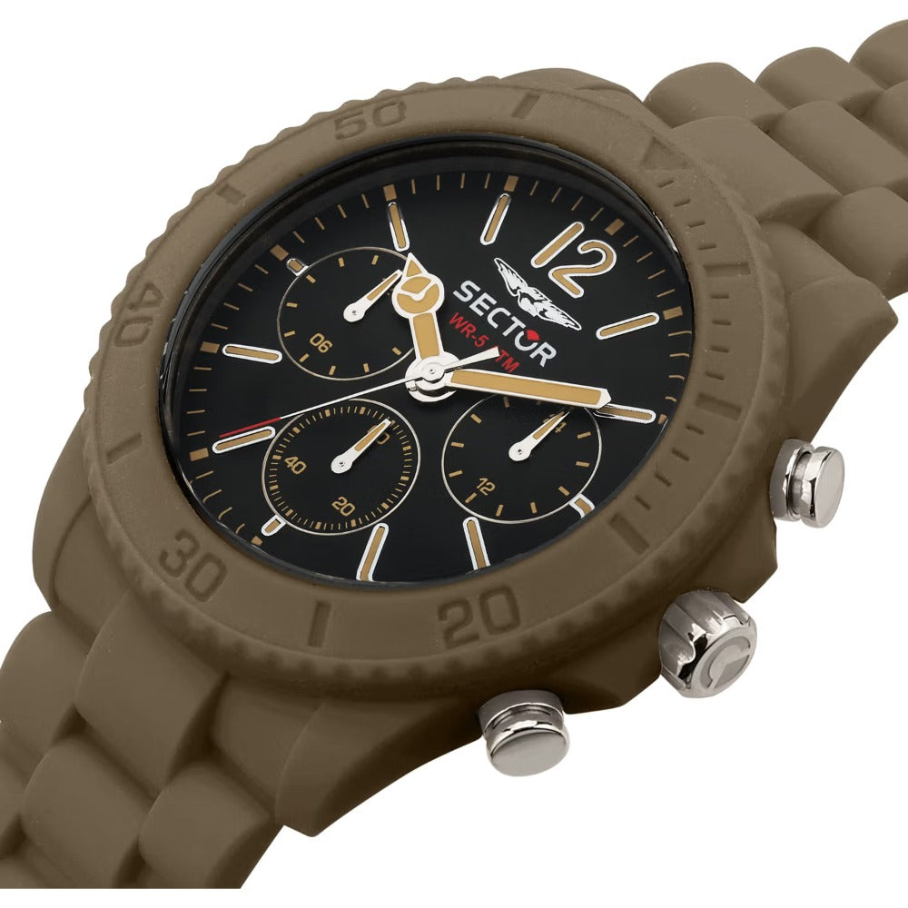 Sector R3251549003 Diver vyriškas laikrodis Chrono 42mm 5ATM