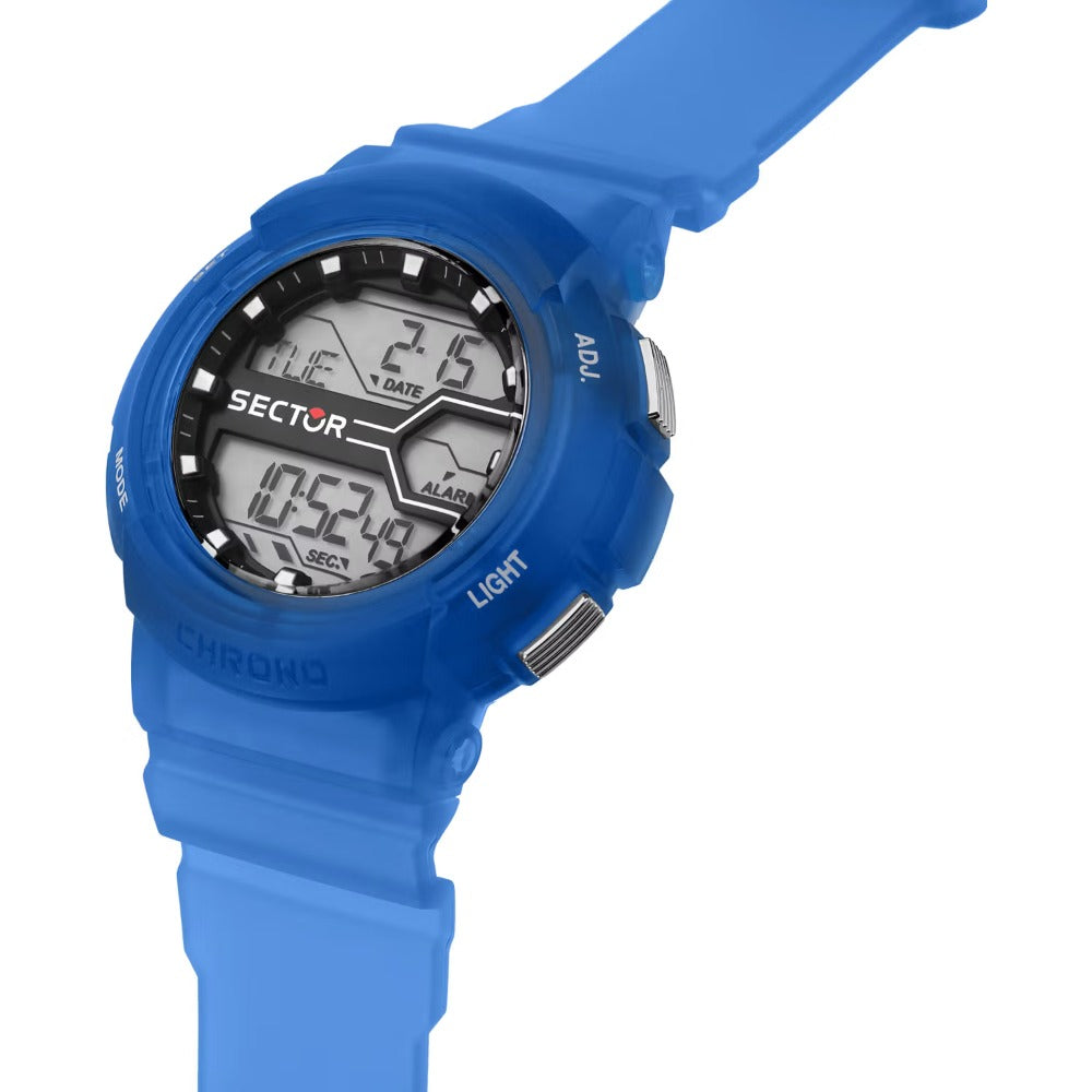 Sector R3251547002 EX-39 Digital laikrodis vyriškas laikrodis 44mm 10ATM