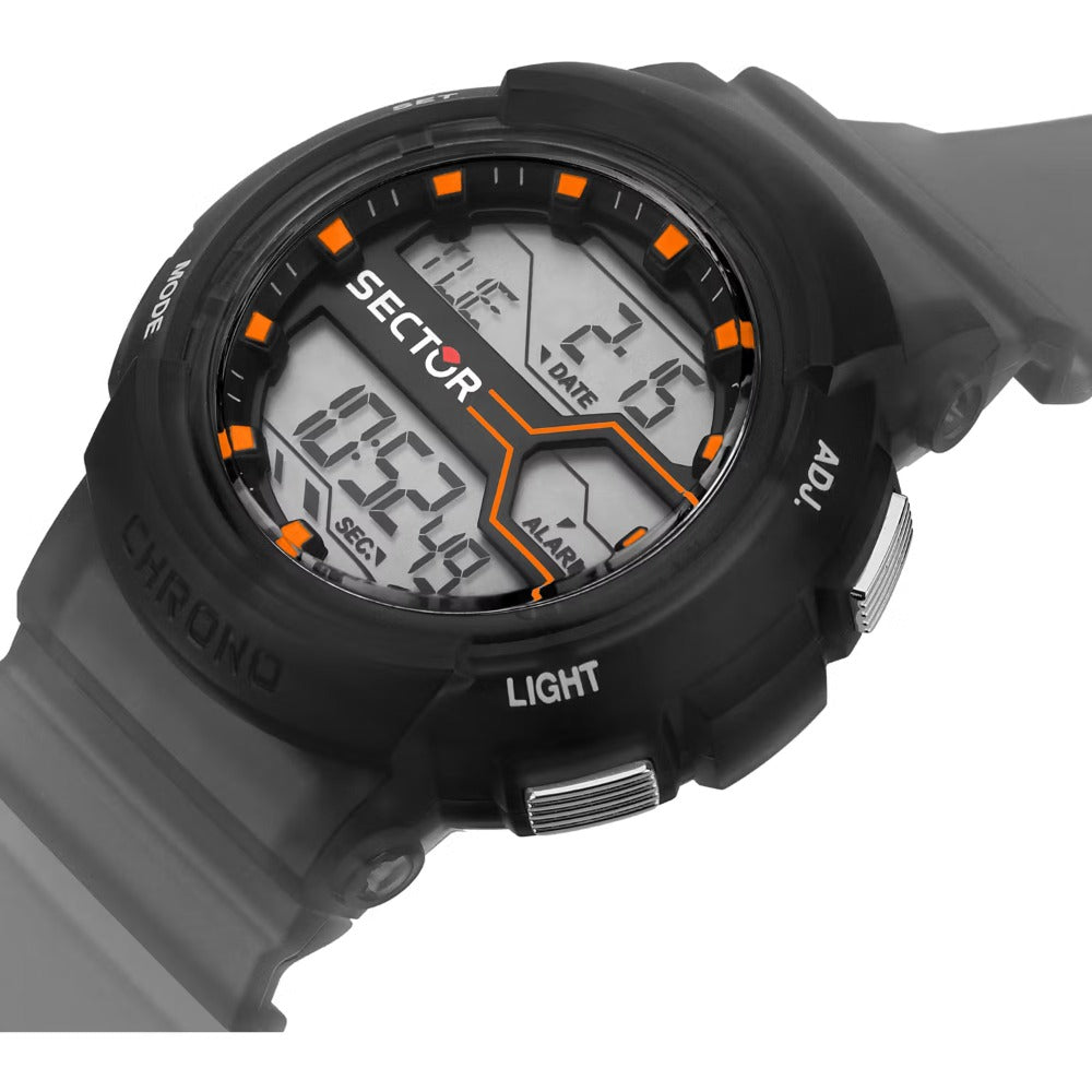 Sector R3251547001 EX-39 Digital laikrodis vyriškas laikrodis 44mm 10ATM