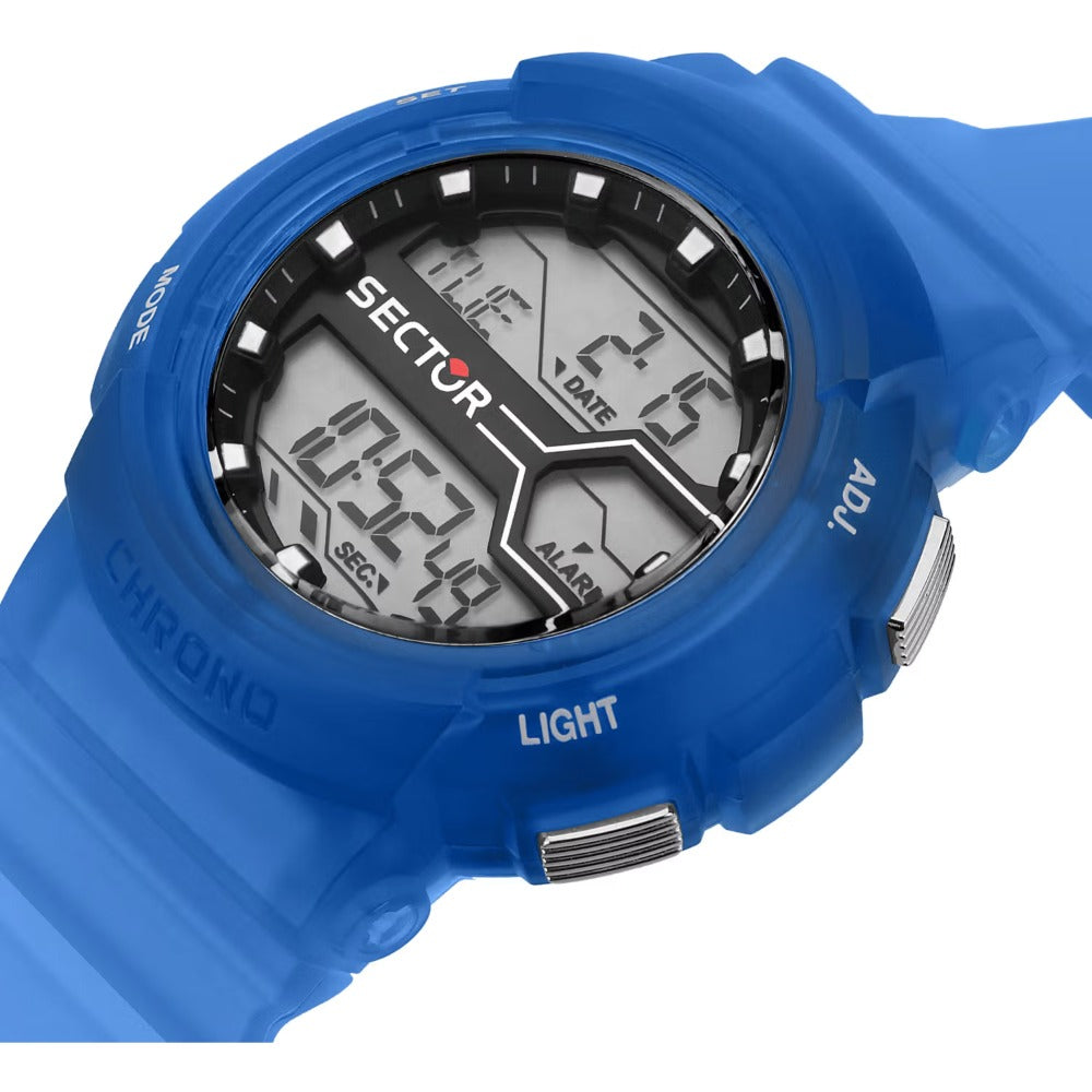 Sector R3251547002 EX-39 Digital laikrodis vyriškas laikrodis 44mm 10ATM