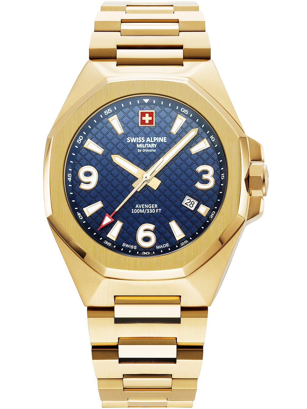 Swiss Alpine Military 7005.1115 Typhoon vyriškas laikrodis 42mm 10ATM