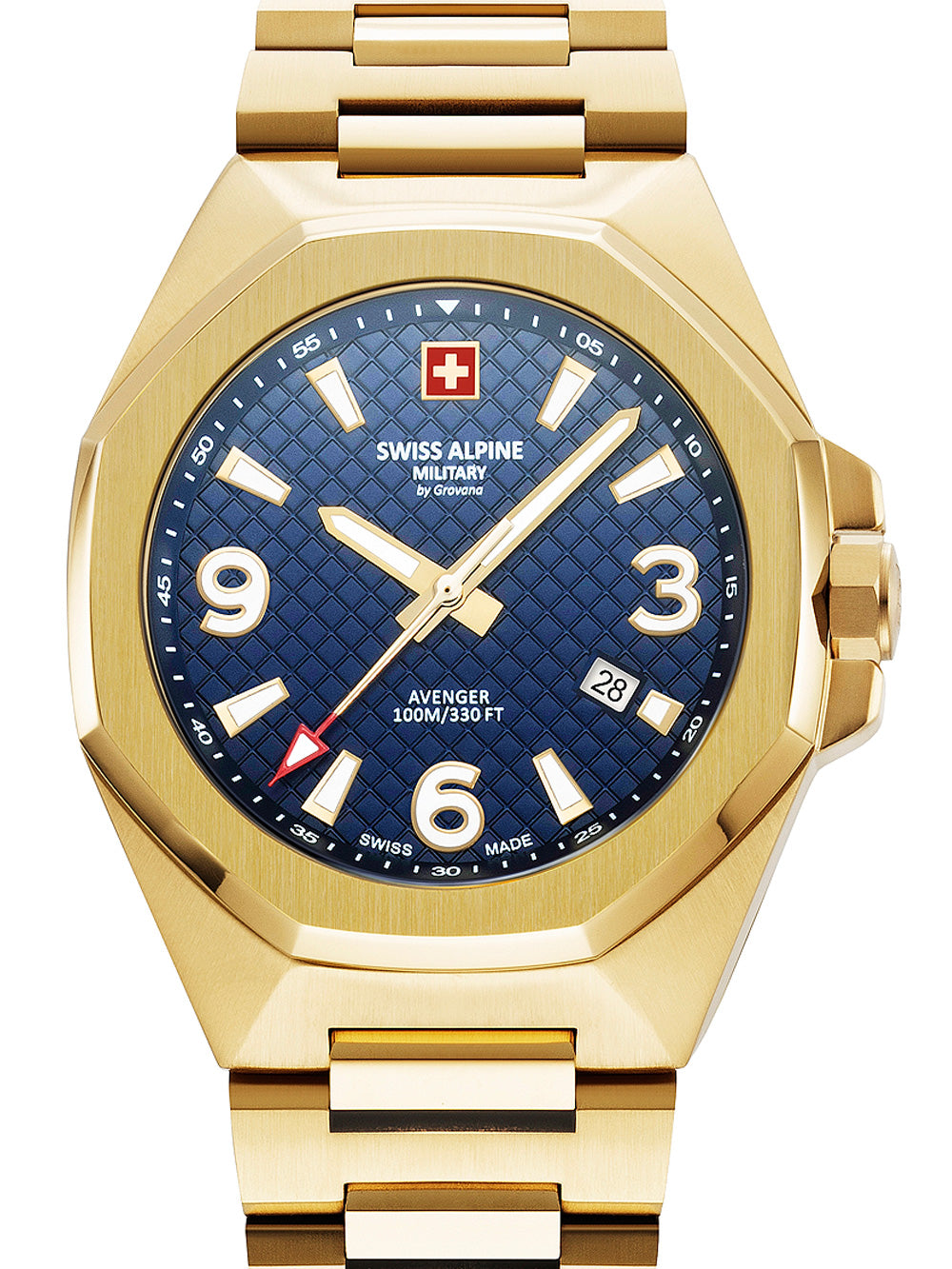 Swiss Alpine Military 7005.1115 Typhoon vyriškas laikrodis 42mm 10ATM