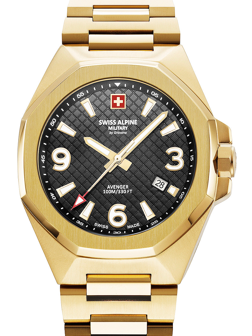 Swiss Alpine Military 7005.1117 Typhoon vyriškas laikrodis 42mm 10ATM