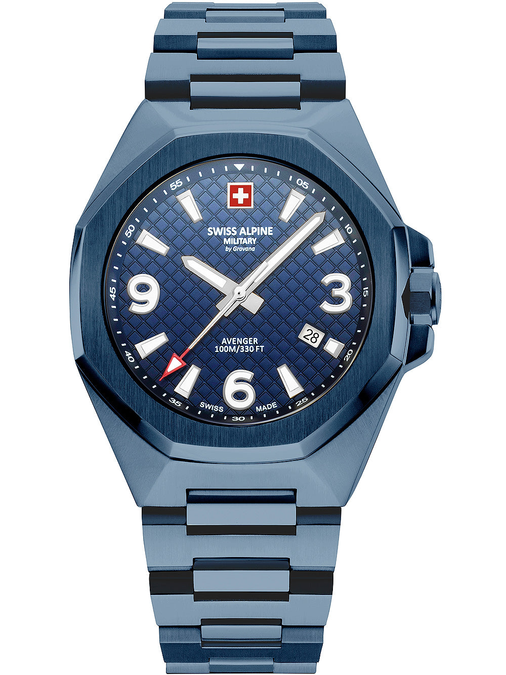 Swiss Alpine Military 7005.1195 Typhoon vyriškas laikrodis 42mm 10ATM