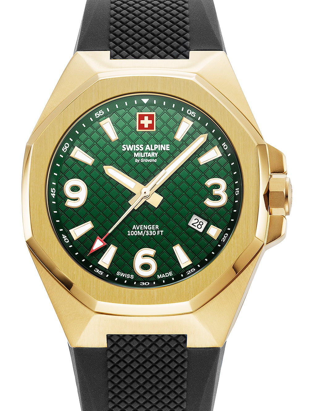 Swiss Alpine Military 7005.1814 Typhoon vyriškas laikrodis 42mm 10ATM