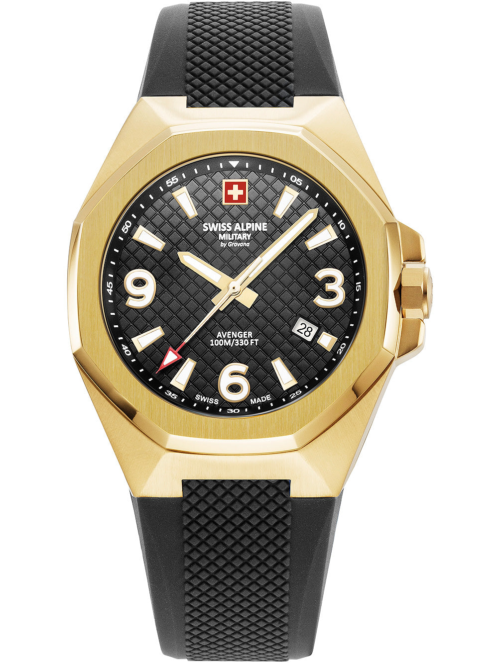 Swiss Alpine Military 7005.1817 Typhoon vyriškas laikrodis 42mm 10ATM