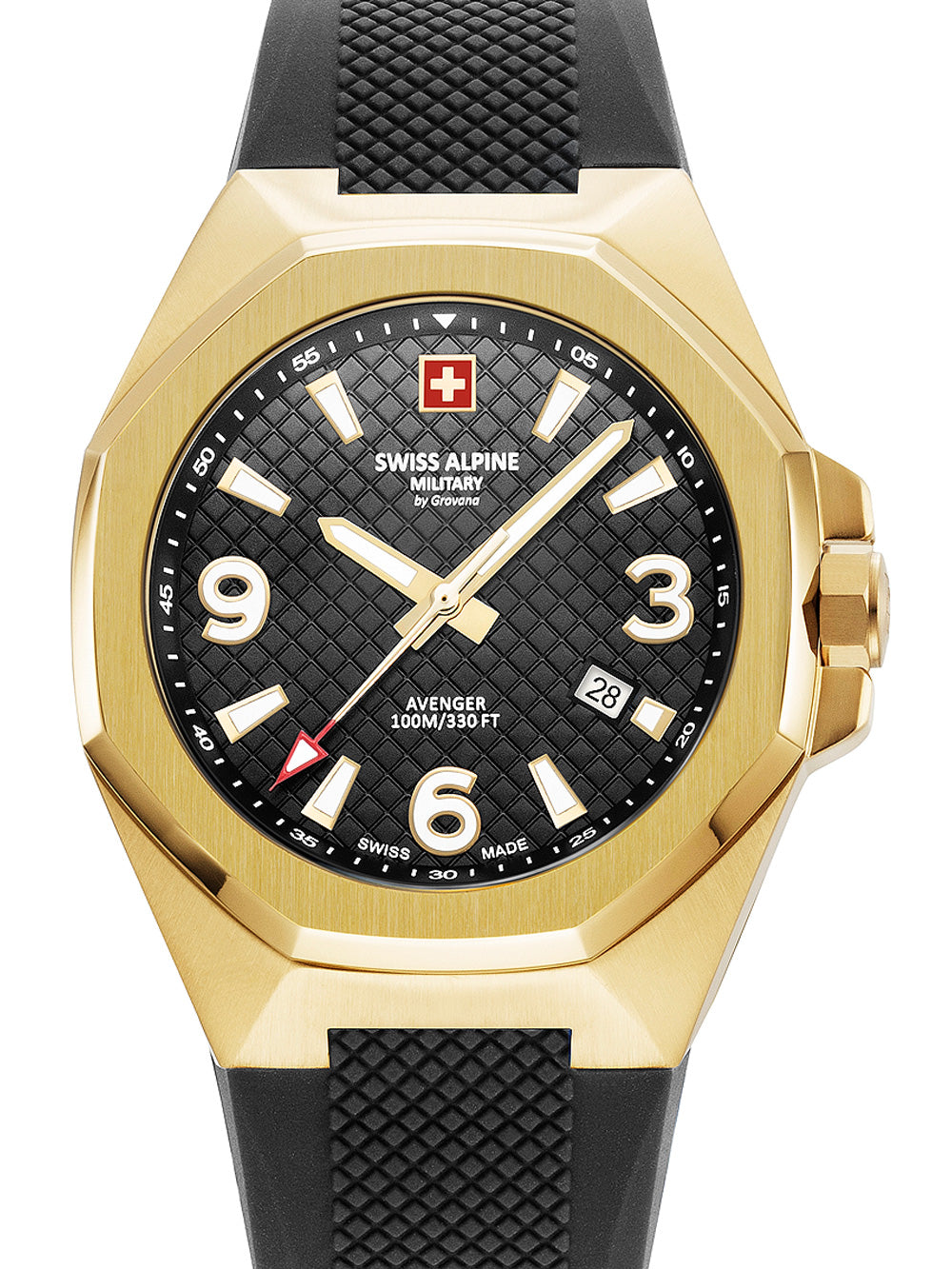 Swiss Alpine Military 7005.1817 Typhoon vyriškas laikrodis 42mm 10ATM
