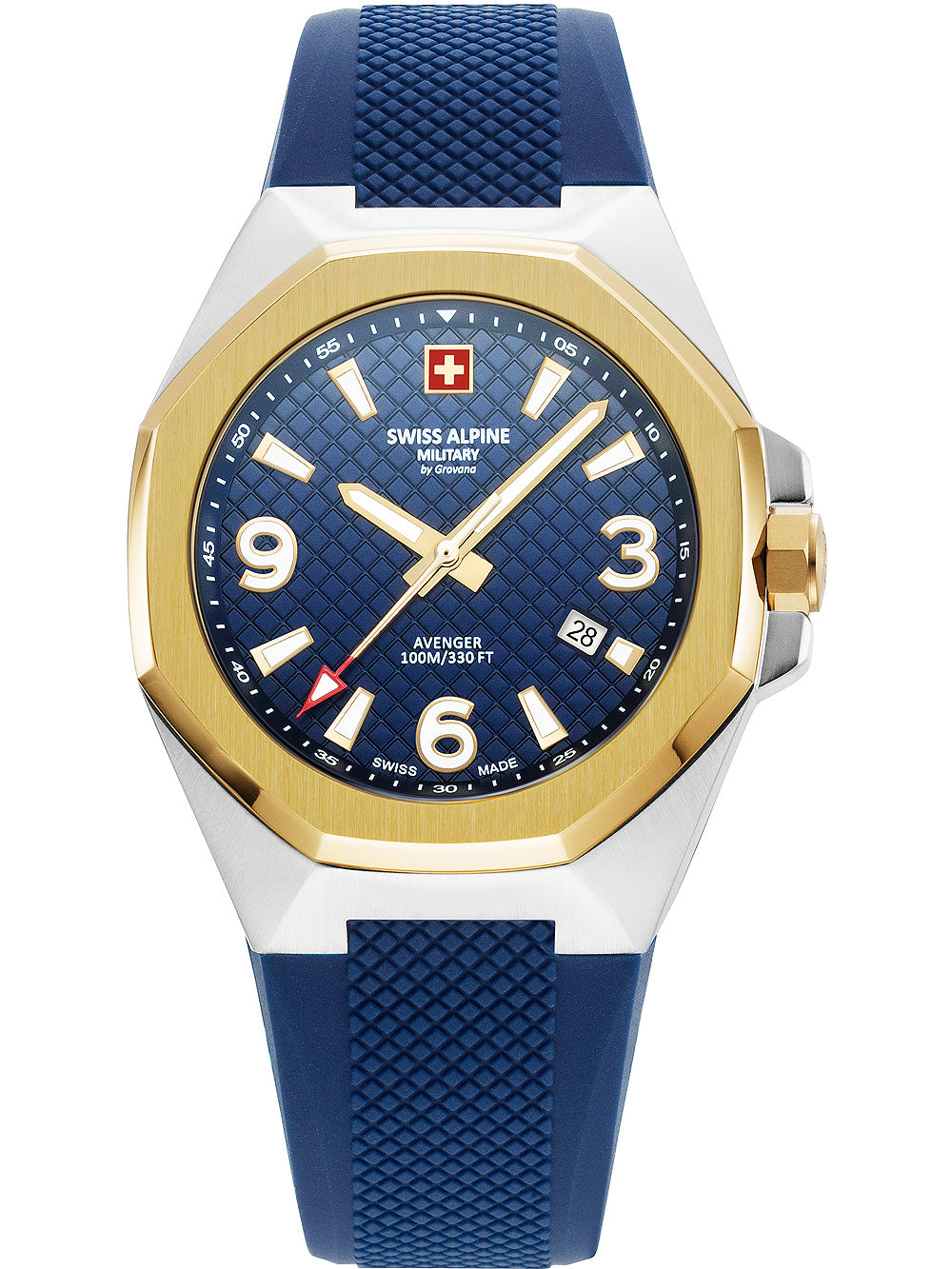 Swiss Alpine Military 7005.1845 Typhoon vyriškas laikrodis 42mm 10ATM