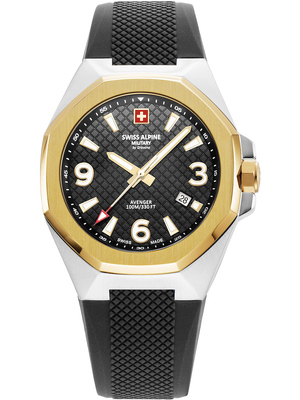 Swiss Alpine Military 7005.1847 Typhoon vyriškas laikrodis 42mm 10ATM