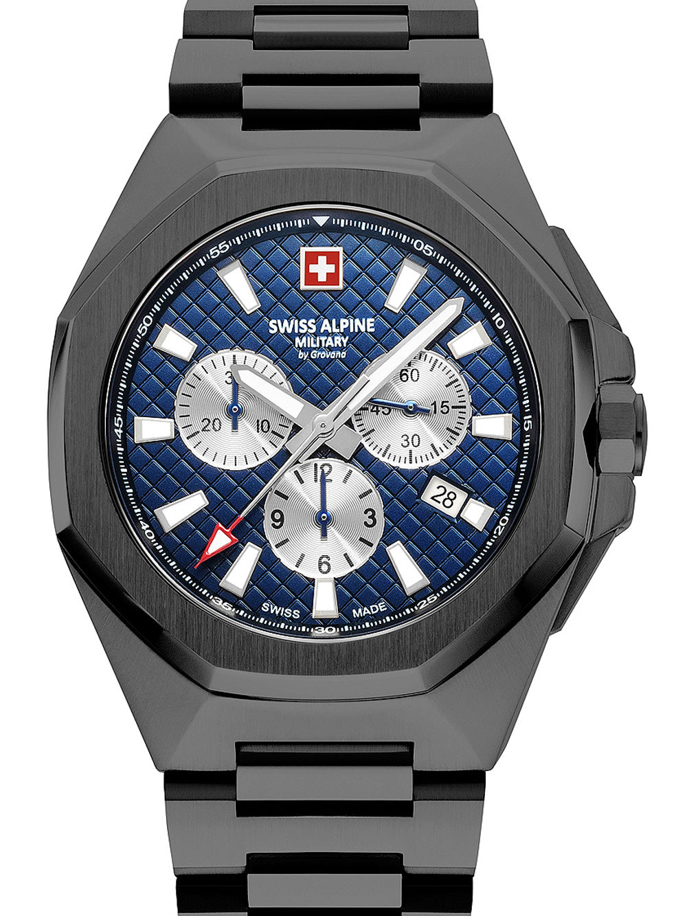 Swiss Alpine Military 7005.9175 Typhoon Chronograph vyriškas laikrodis 42mm 10ATM