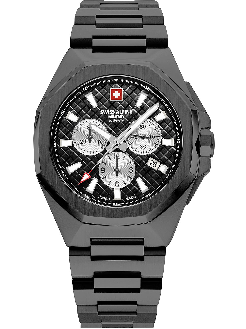 Swiss Alpine Military 7005.9177 Typhoon Chronograph vyriškas laikrodis 42mm 10ATM