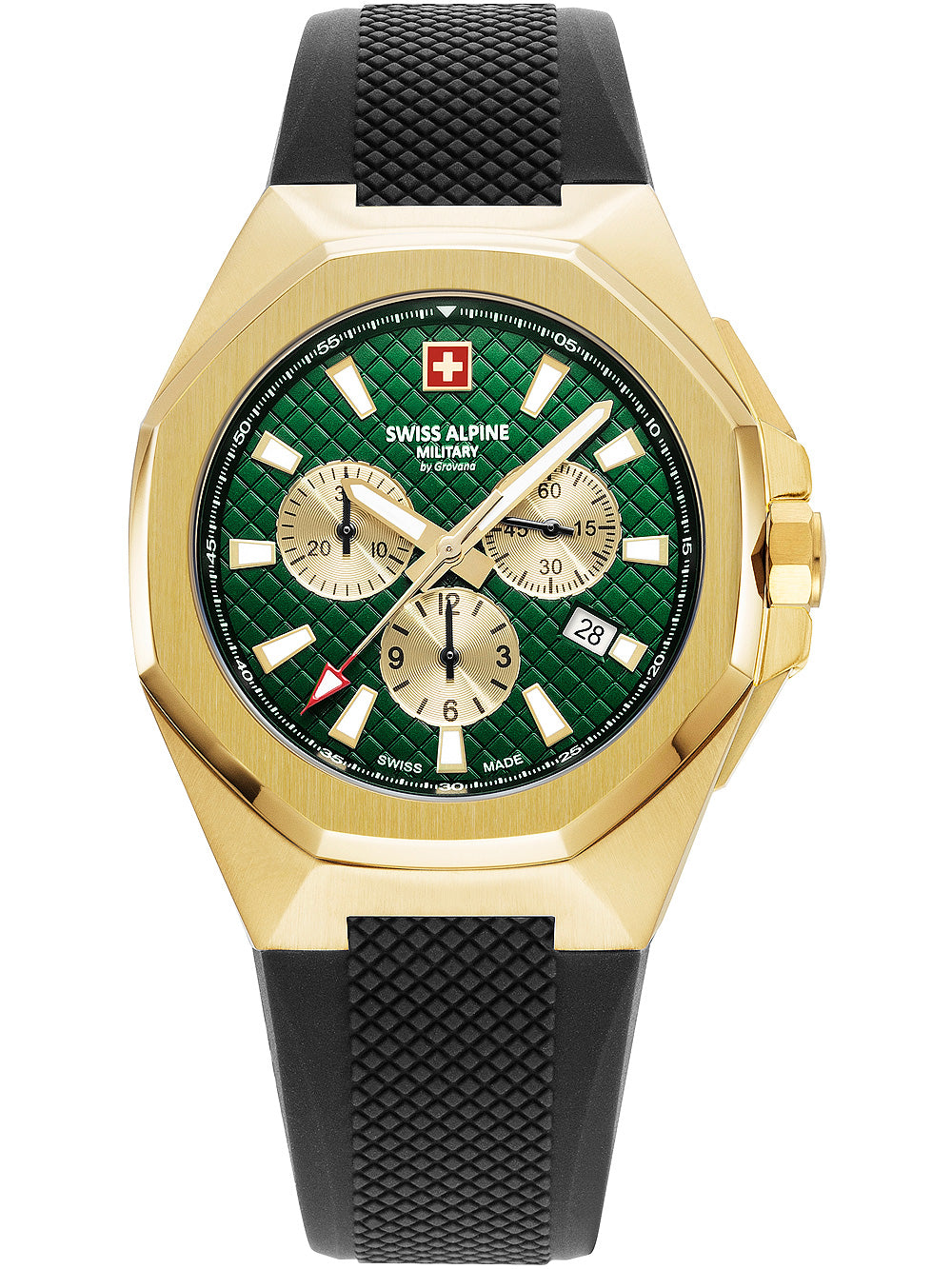 Swiss Alpine Military 7005.9814 Typhoon Chronograph vyriškas laikrodis 42mm 10ATM