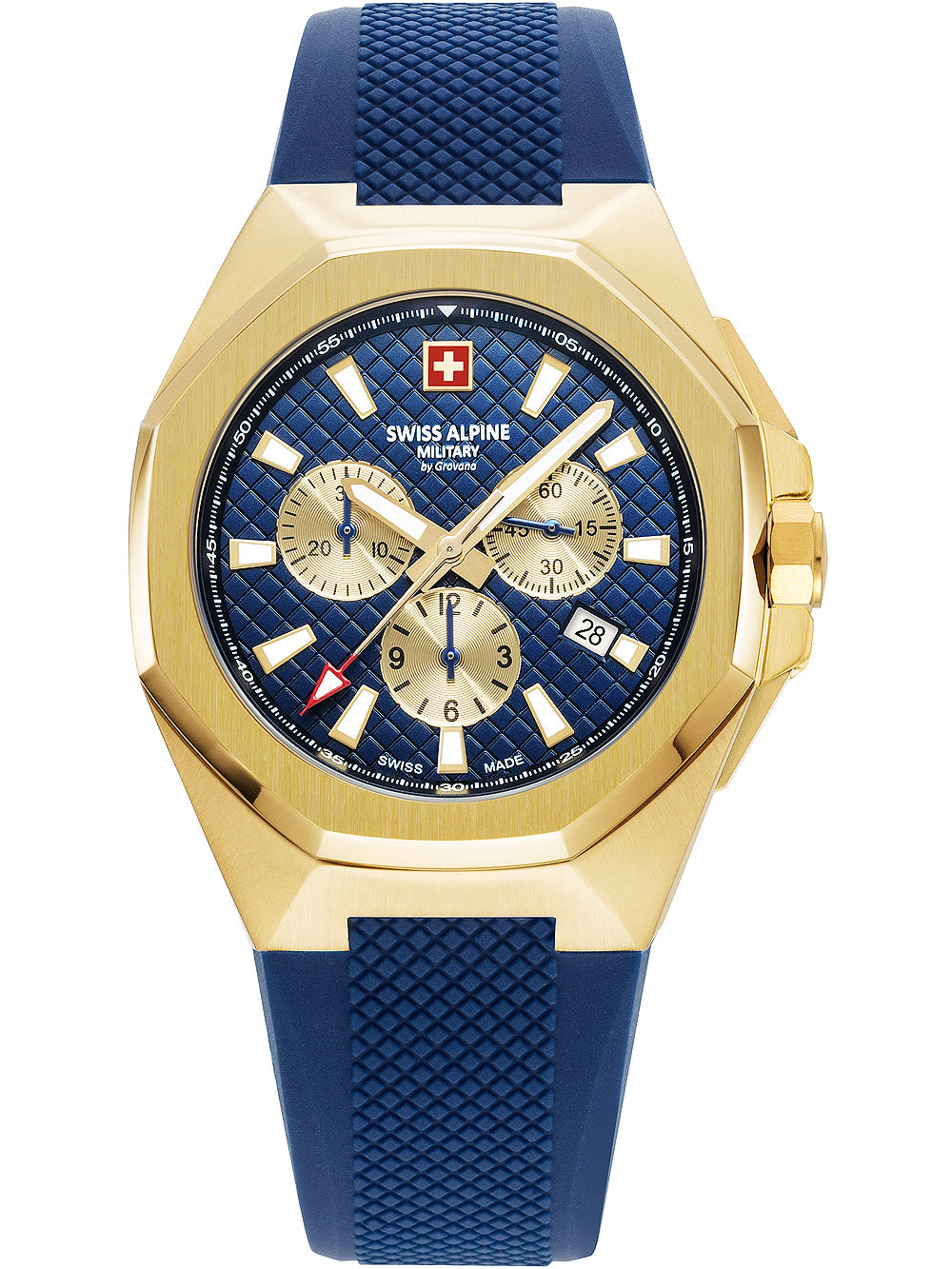 Swiss Alpine Military 7005.9815 Typhoon Chronograph vyriškas laikrodis 42mm 10ATM