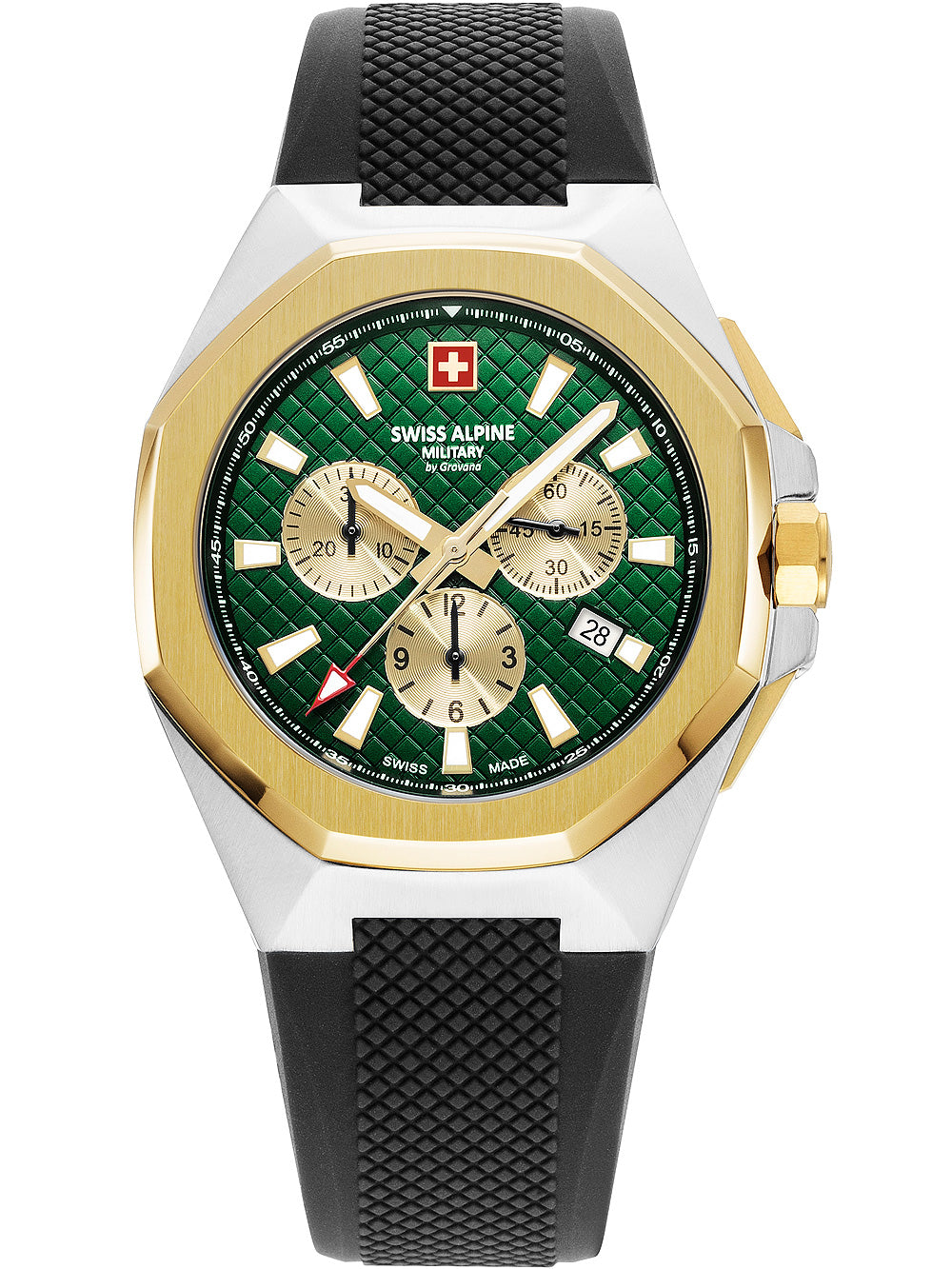 Swiss Alpine Military 7005.9844 Typhoon Chronograph vyriškas laikrodis 42mm 10ATM