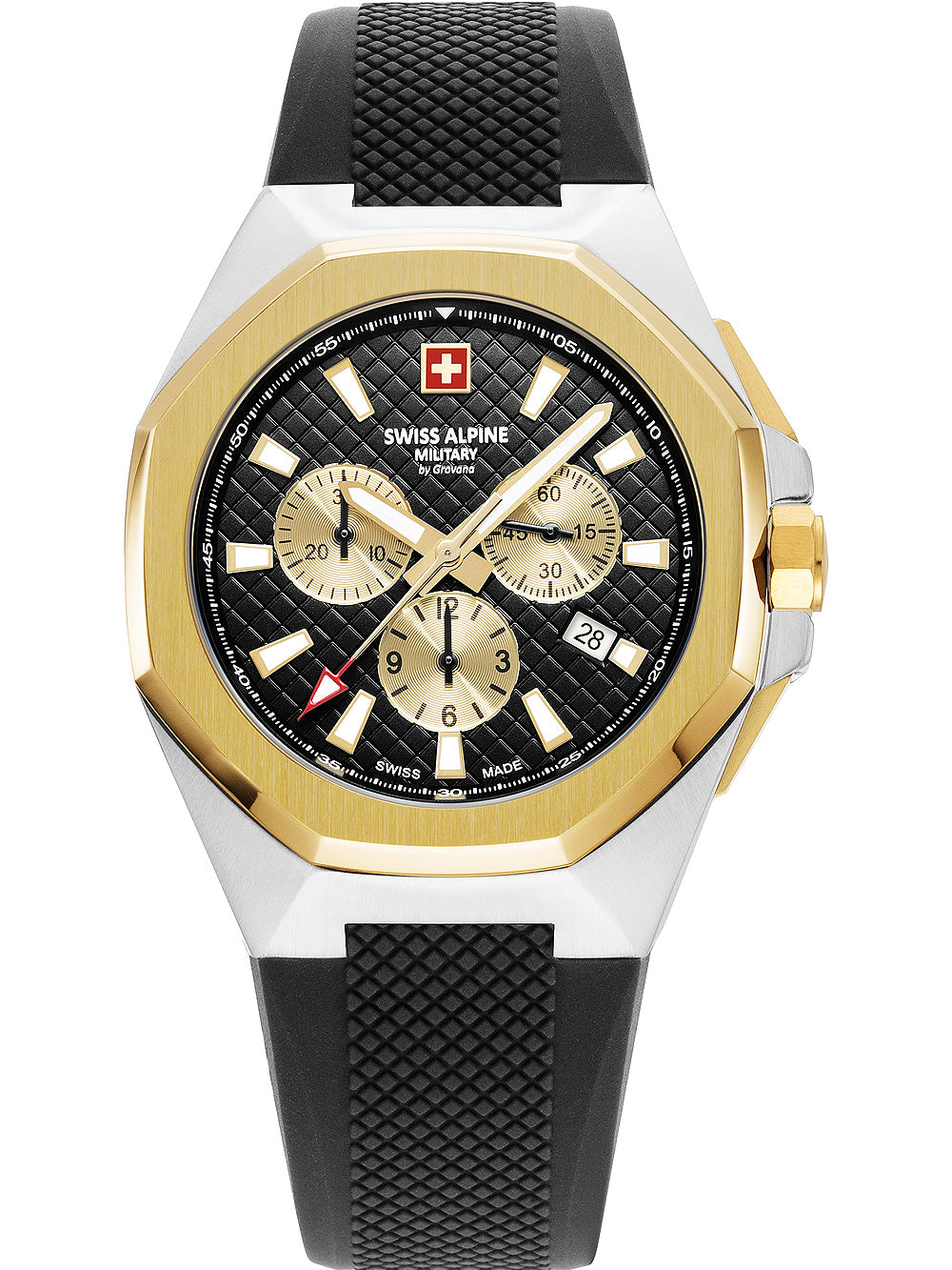 Swiss Alpine Military 7005.9847 Typhoon Chronograph vyriškas laikrodis 42mm 10ATM