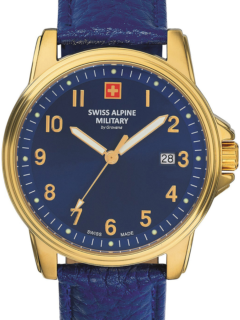 Swiss Alpine Military 7011.1515 vyriškas laikrodis 40mm 10ATM