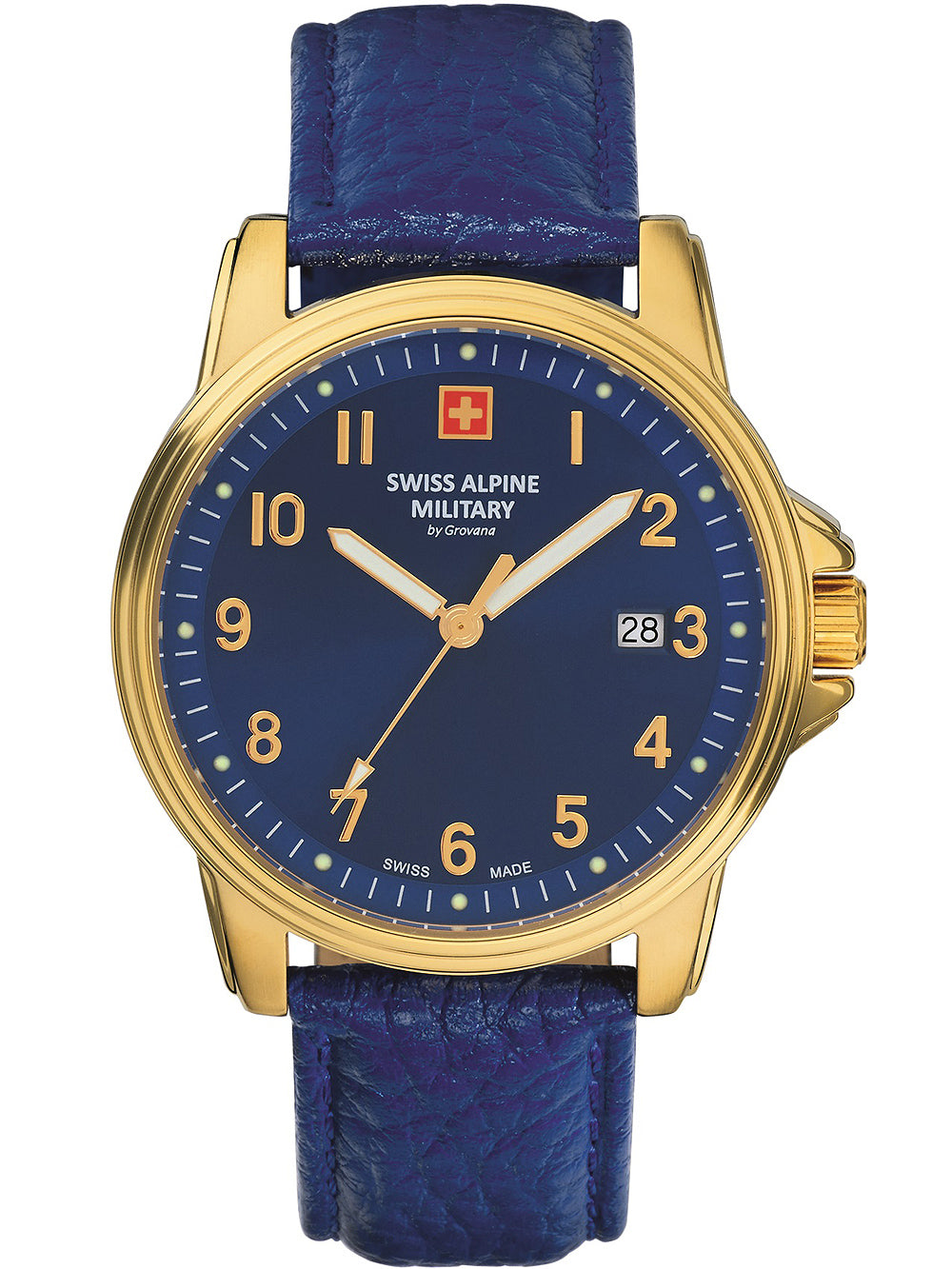 Swiss Alpine Military 7011.1515 vyriškas laikrodis 40mm 10ATM