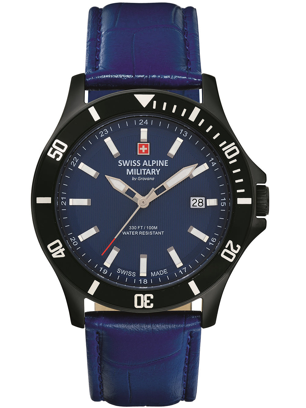 Swiss Alpine Military 7022.1575 vyriškas laikrodis 42mm 10ATM