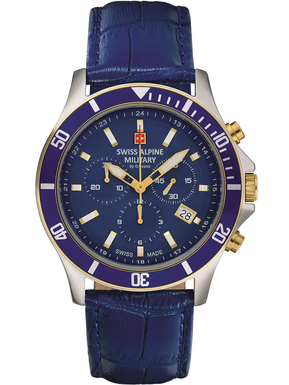 Swiss Alpine Military 7022.9545 chronograph 42mm 10ATM