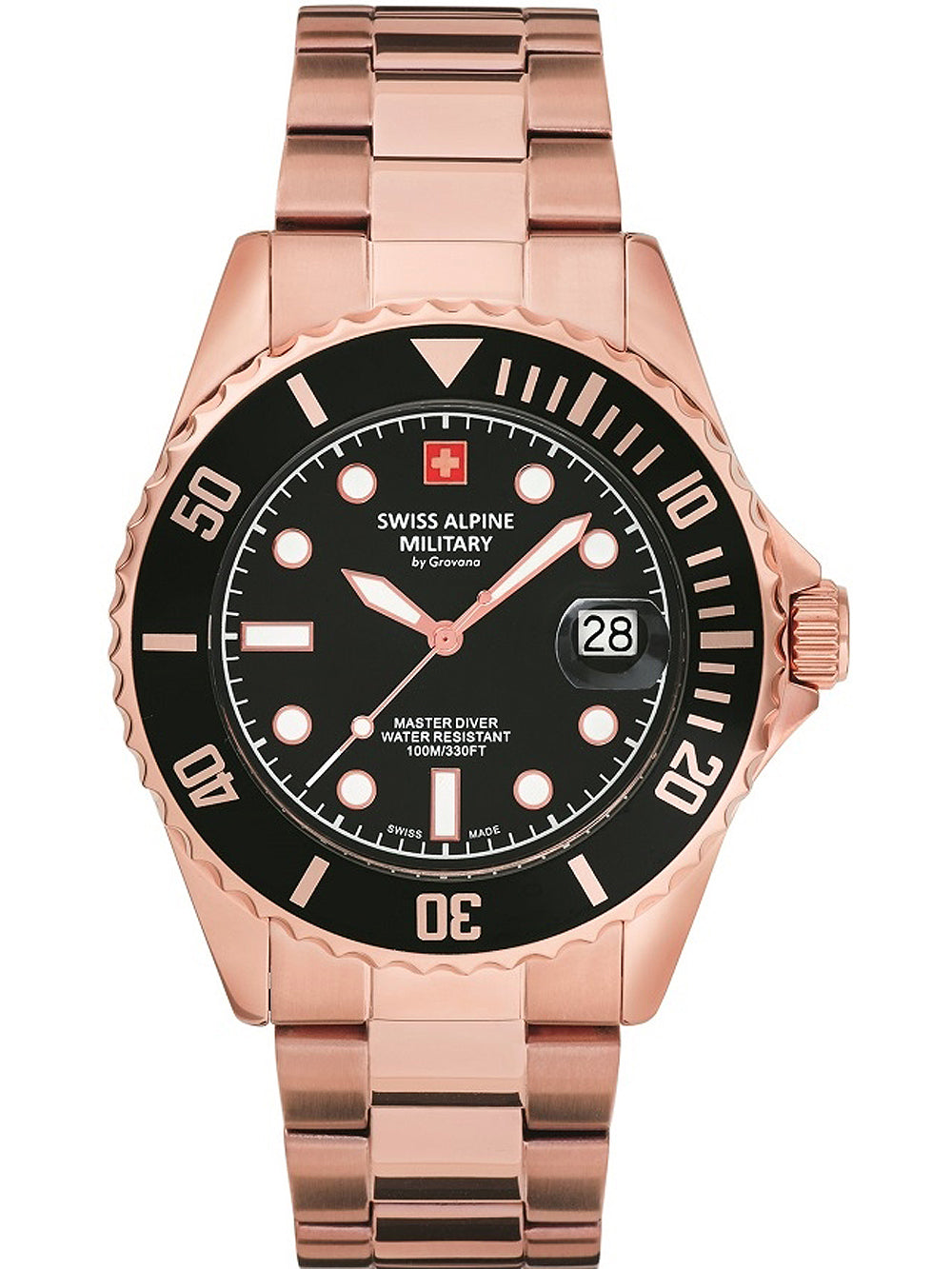 Swiss Alpine Military 7053.1167 vyriškas laikrodis 42mm 10ATM