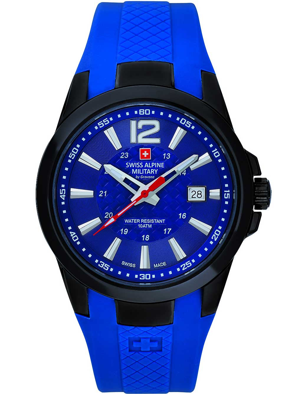 Swiss Alpine Military 7058.1875 sport vyriškas laikrodis 43mm 10ATM