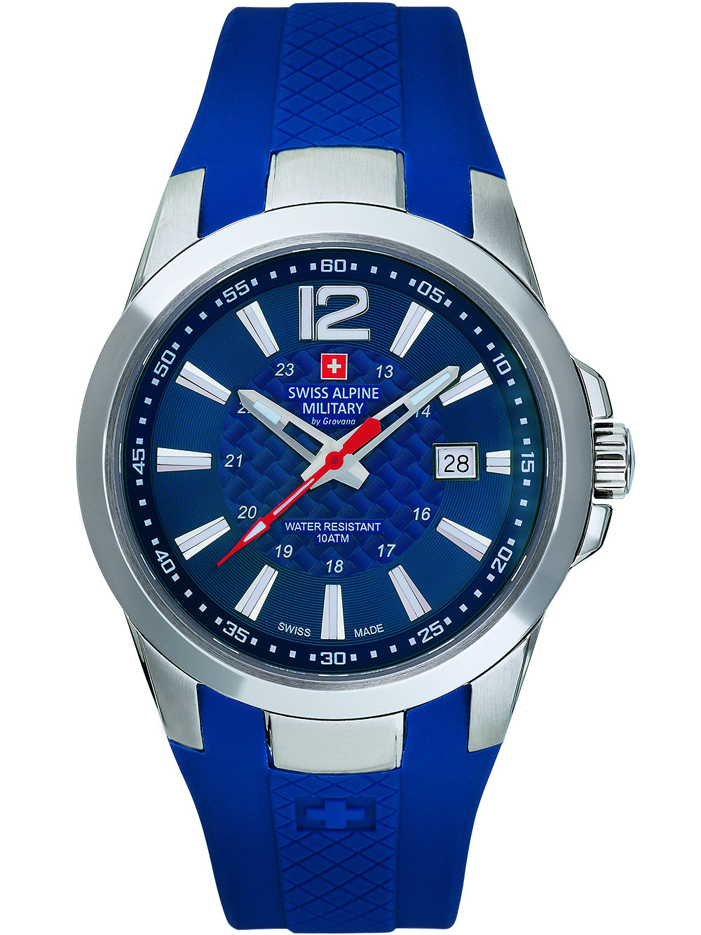 Swiss Alpine Military 7058.1835 vyriškas laikrodis 43mm 10ATM